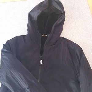 Pink VS Sherpa Anorak Jacket XS
